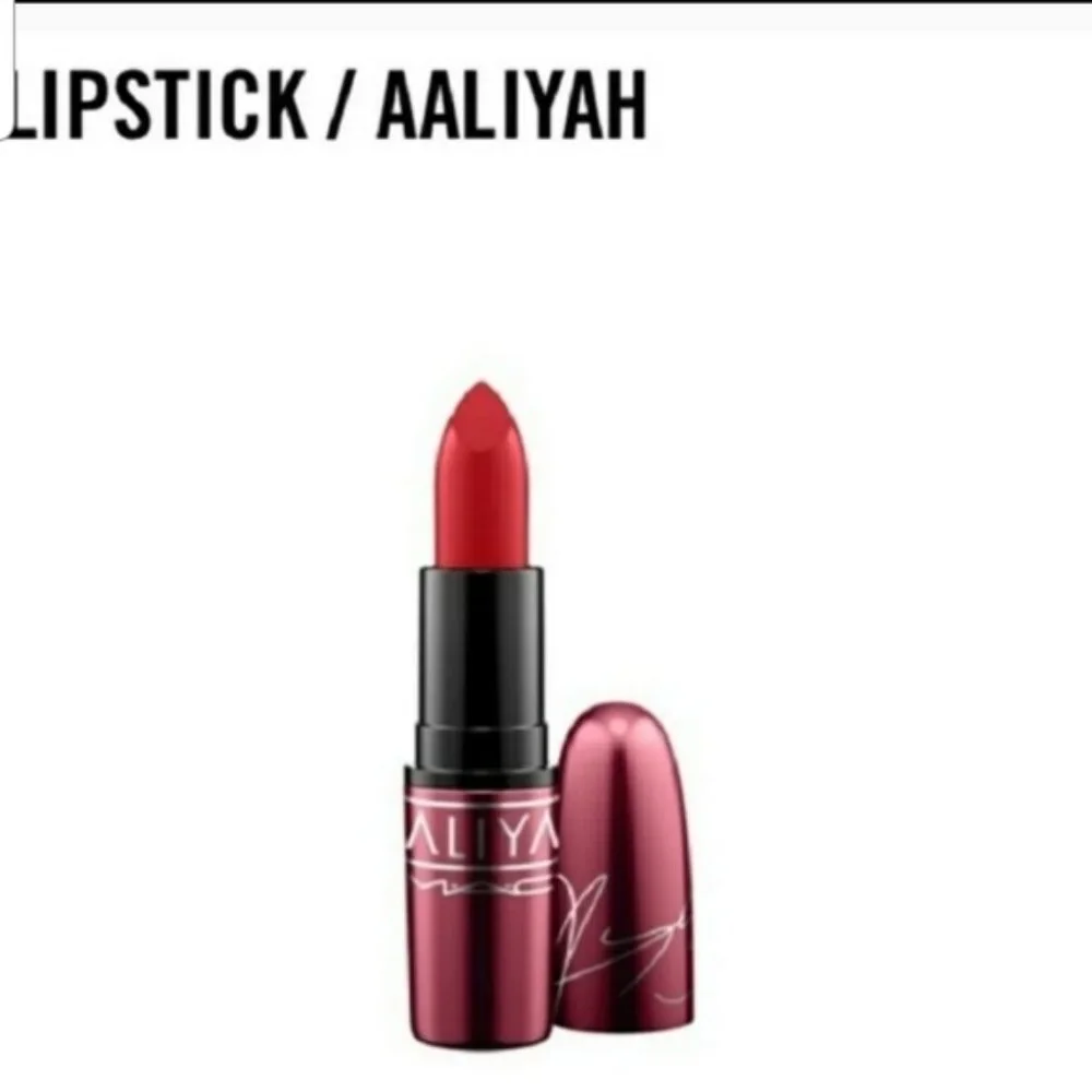 ❤️☃️🆕️ MAC x Aaliyah Hot Like L.E. Lipstick - Picture 4 of 8